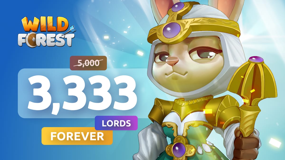 🔥 LORD SUPPLY CUT — ONLY 3,333 FOREVER! 🔥